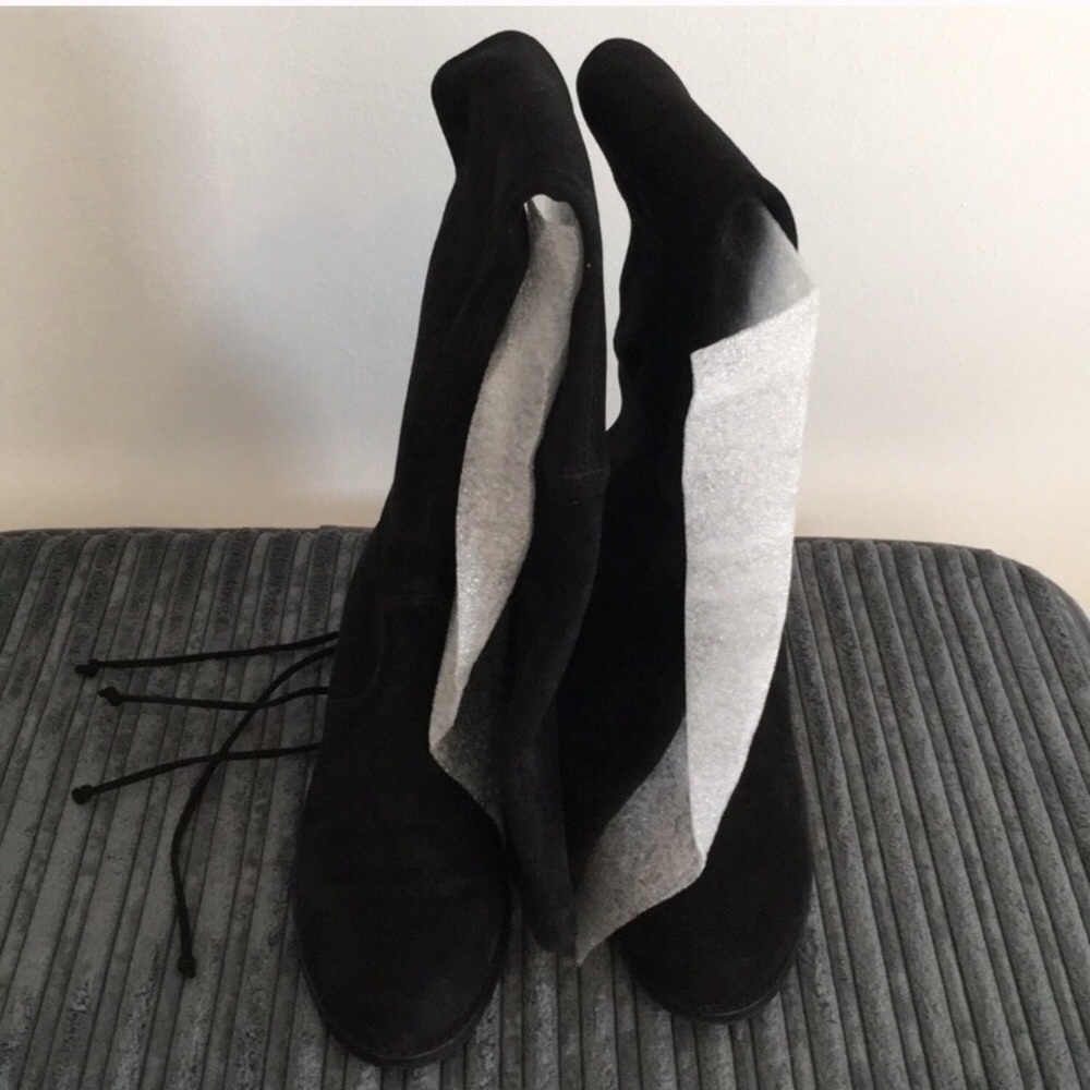 Stuart Weitzman OTK Midland Boots - Picture 2 of 8